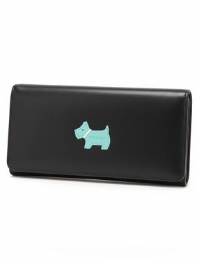 The Radley London Heritage Scottie Dog Appliqué Flap over Leather Wallet